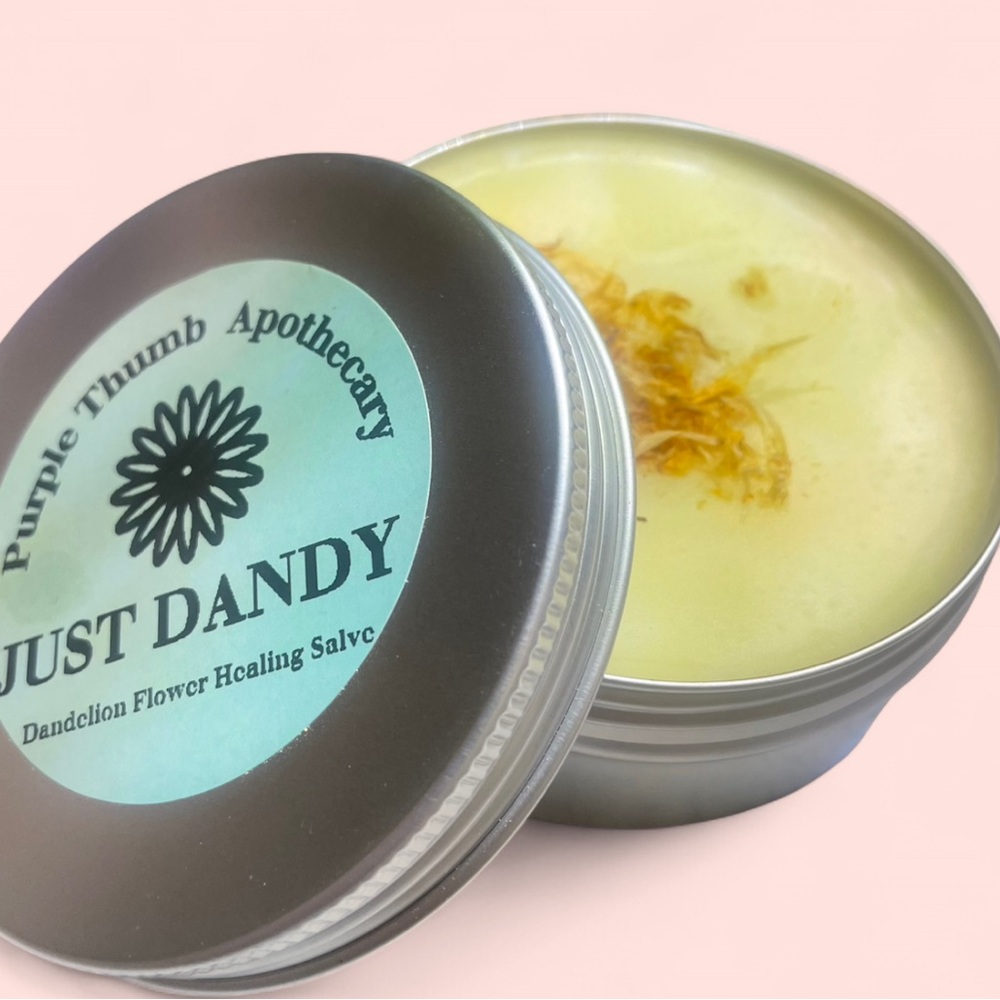 Just Dandy Salve an All Natural Herbal Dandelion Salve 4oz‎